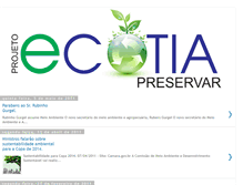 Tablet Screenshot of ecotiapreservar.blogspot.com
