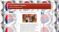 Desktop Screenshot of clubhapkidocastellon.blogspot.com