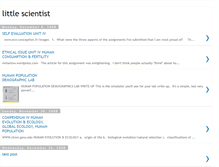 Tablet Screenshot of bioinvestigator.blogspot.com