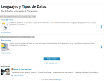 Tablet Screenshot of lengtiposdedatos.blogspot.com