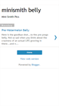 Mobile Screenshot of minismithbelly.blogspot.com