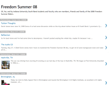 Tablet Screenshot of freedomsummer08.blogspot.com
