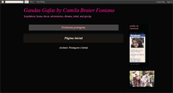 Desktop Screenshot of camilabraier.blogspot.com