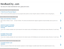 Tablet Screenshot of newbuzzcity.blogspot.com