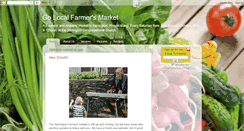 Desktop Screenshot of golocalfarmersmarket.blogspot.com