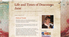 Desktop Screenshot of deaconessjane.blogspot.com