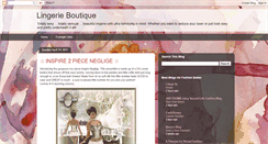 Desktop Screenshot of lb-lingerieboutique.blogspot.com