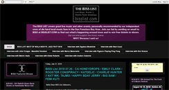 Desktop Screenshot of livebisslist.blogspot.com