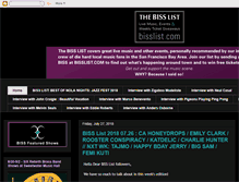 Tablet Screenshot of livebisslist.blogspot.com