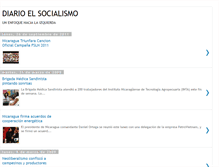 Tablet Screenshot of elsocialismo-ni.blogspot.com