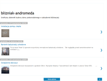Tablet Screenshot of blizniak-andromeda.blogspot.com