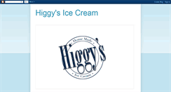 Desktop Screenshot of higgysicecream.blogspot.com