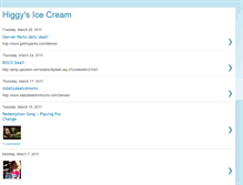 Tablet Screenshot of higgysicecream.blogspot.com