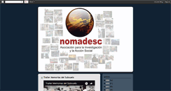 Desktop Screenshot of nomadesc.blogspot.com