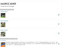 Tablet Screenshot of mauriceasher.blogspot.com