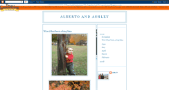 Desktop Screenshot of alberto-n-ashley.blogspot.com