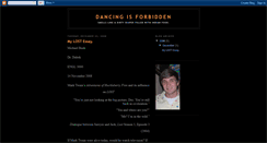 Desktop Screenshot of notodancing.blogspot.com