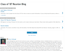 Tablet Screenshot of nilesclassof87blog.blogspot.com