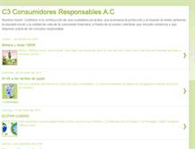 Tablet Screenshot of consumociudadanoc3.blogspot.com