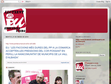 Tablet Screenshot of esquerraunidallutxent.blogspot.com