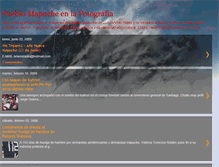 Tablet Screenshot of fotomapuche.blogspot.com