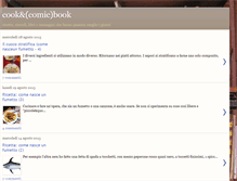 Tablet Screenshot of cookandcomicbook.blogspot.com