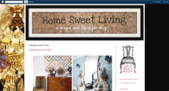 Desktop Screenshot of homesweetliving.blogspot.com