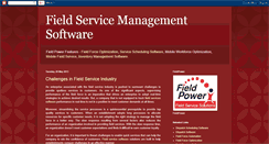 Desktop Screenshot of fieldforce-optimization.blogspot.com