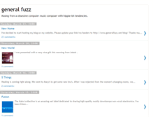 Tablet Screenshot of generalfuzz.blogspot.com