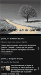Mobile Screenshot of nosvemos-enelcamino.blogspot.com