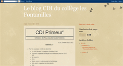 Desktop Screenshot of cdifonta.blogspot.com