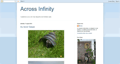 Desktop Screenshot of acrossinfinity.blogspot.com
