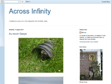 Tablet Screenshot of acrossinfinity.blogspot.com