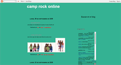 Desktop Screenshot of camp-rock-web.blogspot.com