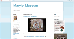 Desktop Screenshot of mary-museum.blogspot.com