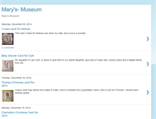 Tablet Screenshot of mary-museum.blogspot.com