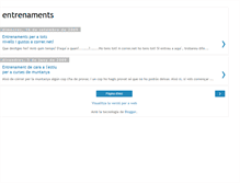 Tablet Screenshot of correntpercerdanyolaentrenaments.blogspot.com