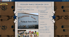 Desktop Screenshot of fesslerfamilyreunion.blogspot.com