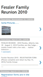 Mobile Screenshot of fesslerfamilyreunion.blogspot.com