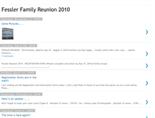 Tablet Screenshot of fesslerfamilyreunion.blogspot.com