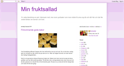 Desktop Screenshot of minfruktsallad.blogspot.com