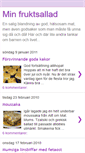 Mobile Screenshot of minfruktsallad.blogspot.com