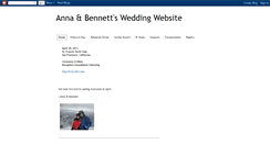 Desktop Screenshot of anna-and-bennett.blogspot.com