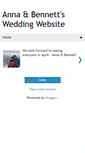 Mobile Screenshot of anna-and-bennett.blogspot.com