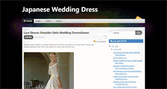 Desktop Screenshot of japanese-weddingdress.blogspot.com