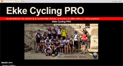 Desktop Screenshot of ekkecycling.blogspot.com