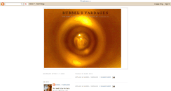 Desktop Screenshot of bubbelivardagen.blogspot.com