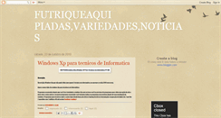 Desktop Screenshot of futriqueaqui.blogspot.com