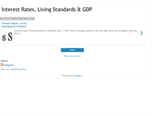 Tablet Screenshot of interestrates-gdp.blogspot.com