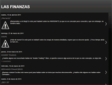 Tablet Screenshot of lasfinanzascom.blogspot.com